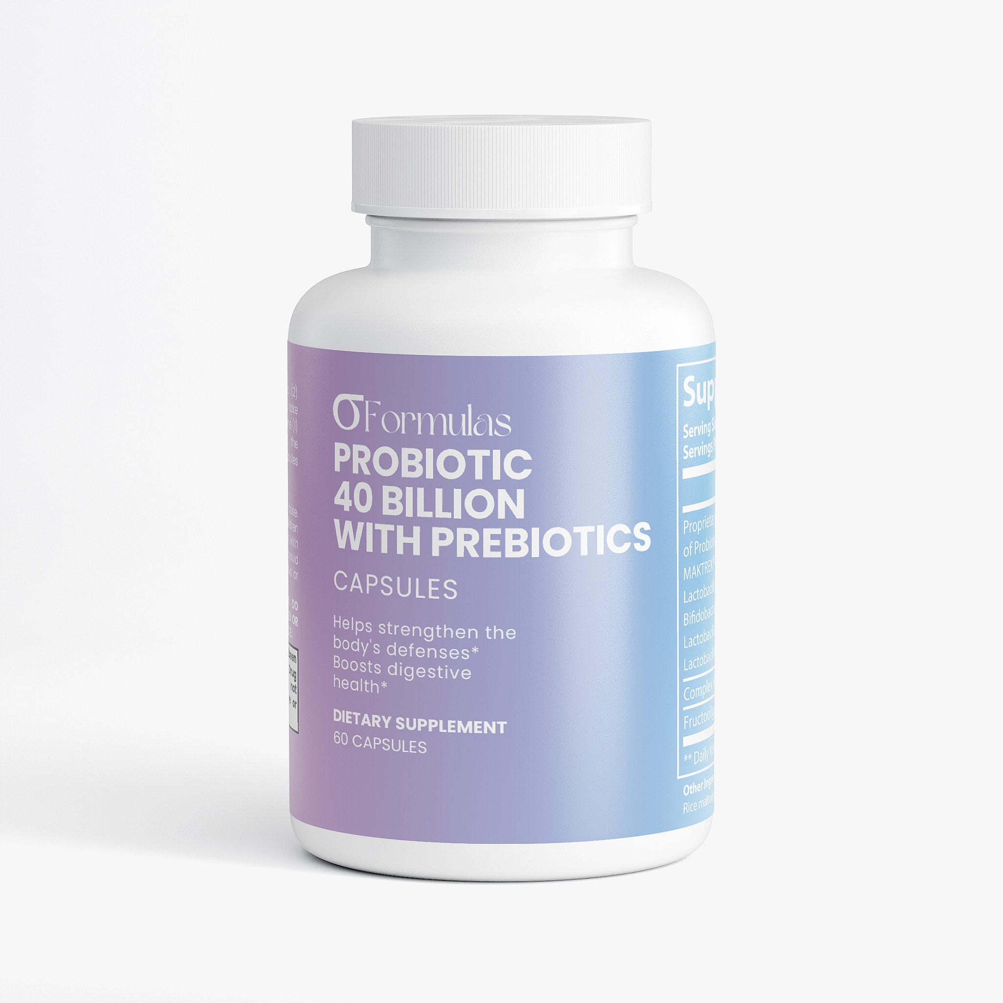Probiotic 40 Billion with Prebiotics