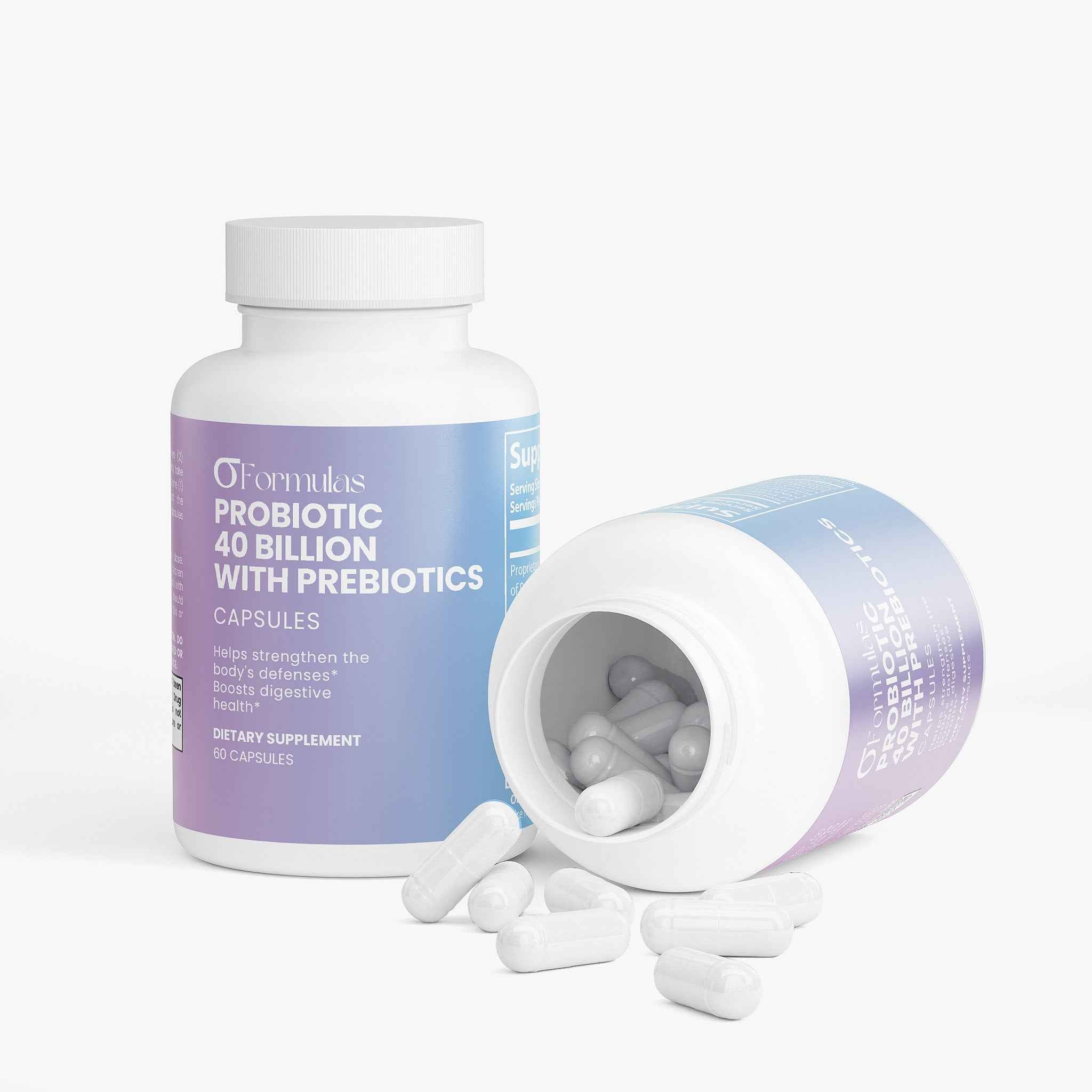 Probiotic 40 Billion with Prebiotics